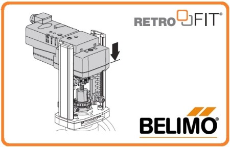 Приводы для установки на клапаны сторонних производителей запорно-регулирующей арматуры от Belimo.